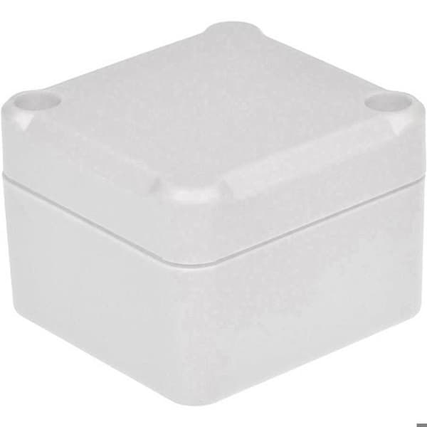 TRU COMPONENTS TC-7910972 Universal ABS-hölje grå 1 st.