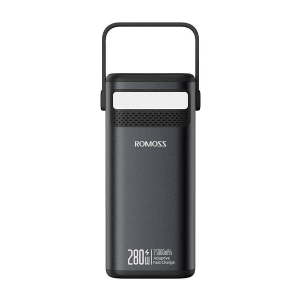 Powerbank Romoss PMT75-DC 75000mAh 280W , 240Wh (svart)