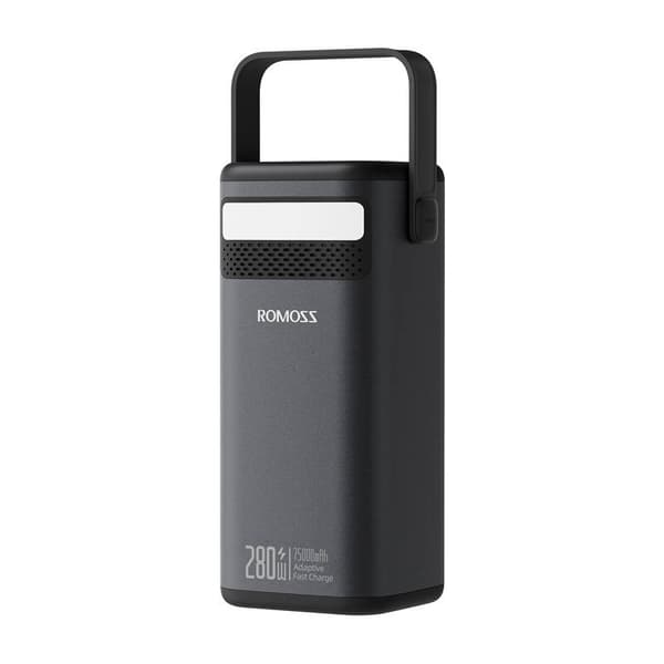 Powerbank Romoss PMT75-DC 75000mAh 280W , 240Wh (svart)