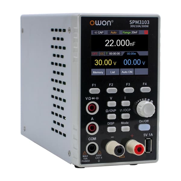 SPM Programmerbar DC-strömförsörjning 300W 60V/10A 2,8" LCD 10mV/1mA Upplösning Digital spänningsregulator SPE3103 110V/220V, SPM6103
