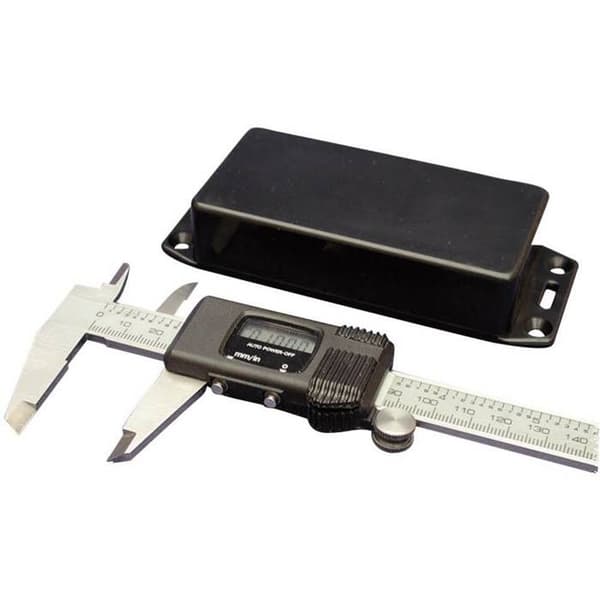 Hammond Electronics 1591CSFLBK ABS universalkapsling Svart 120 x 65 x 40 1 st.