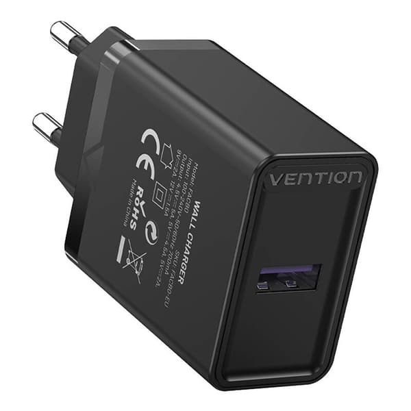 Vention FACB0-EU USB-oplader 22,5W (sort)
