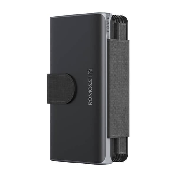 ROMOSS Solar Powerbank 30000mAh 65W Sort
