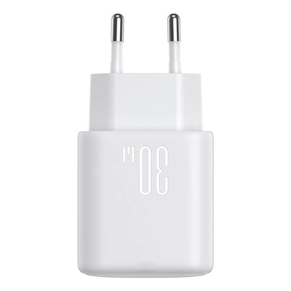 Joyroom strømlader JR-TCF24 med CC-kabel 30W 1m (hvit)