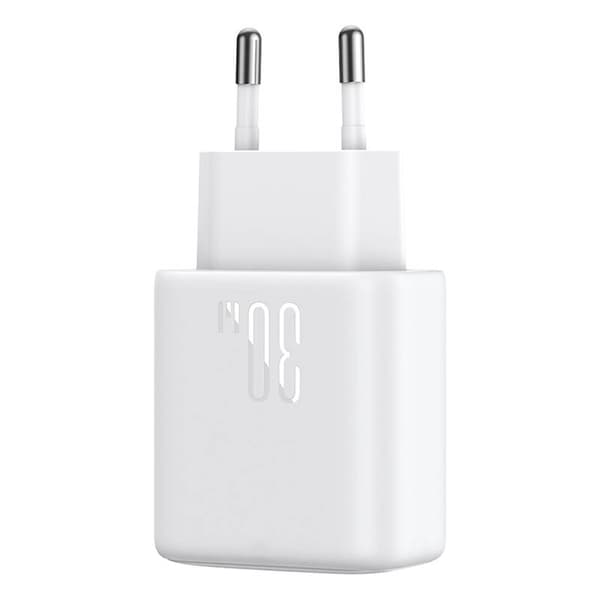 Joyroom strømlader JR-TCF24 med CC-kabel 30W 1m (hvit)