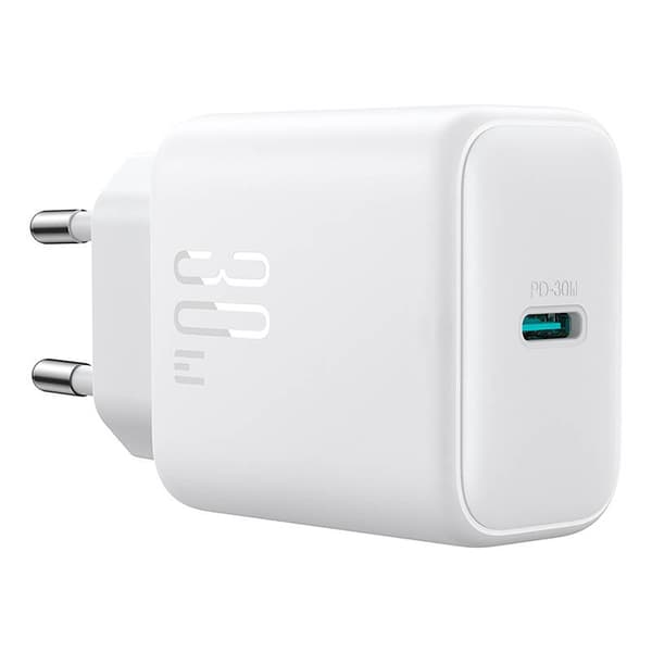 Joyroom strømlader JR-TCF24 med CC-kabel 30W 1m (hvit)