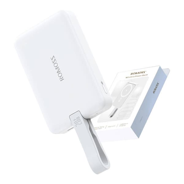 Powerbank Romoss WMS10 10000mAh 20W (hvit)