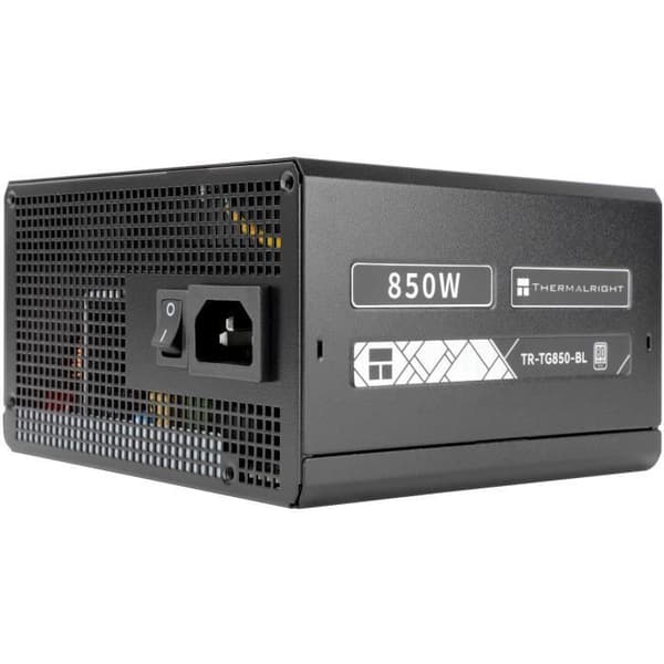 PC-strömförsörjning - THERMALRIGHT - TG850-BL - 850W - 80+ Guld - Fullmodulär - PCI-E 5.0 - Svart