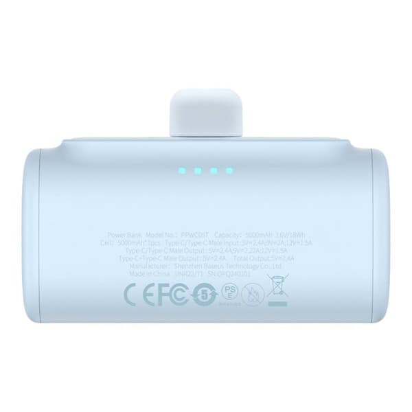 Powerbank baseus Compact USB-C 5000mAh, 20W (blå)