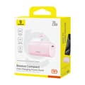 Miniatyrbillede 5 af 7: Powerbank OS-Baseus Compact IP 5000mAh 20W (pink)