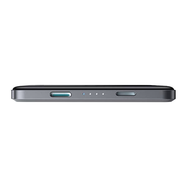 Joyroom magnetisk powerbank JR-PBM08 20W 5000mAh slank (grå)