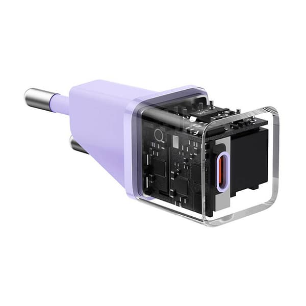 Mini vegglader Baseus GaN5 20W (lilla)