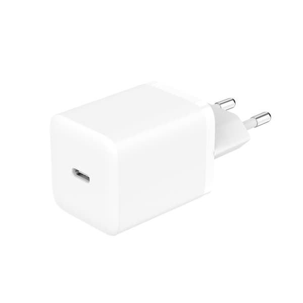 Oplader 220V 1xUSB-C PD/PPS 45W GaN Hvid