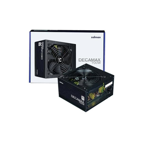 PC Strömförsörjning - ZALMAN - DecaMax 700W - 80Plus - Icke-modulär - 120 mm fläkt - Svart