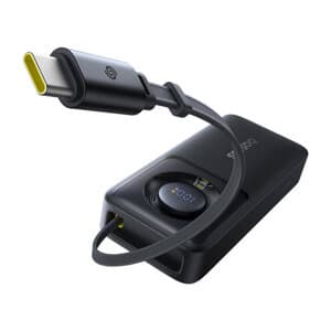 Powerbank Baseus OS Free2Pull 10000mAh 30W +kabel (sort)