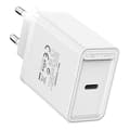 Miniatyrbilde 3 av 4: Vention FAIW0-EU USB-C 30W vegglader (hvit)
