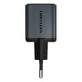 Miniatyrbilde 3 av 5: GaN Vention USB-C 20W-lader (grå)