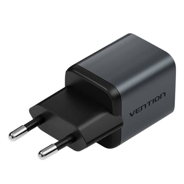 GaN Vention USB-C 20W-lader (grå)