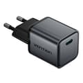 Miniatyrbilde 1 av 5: GaN Vention USB-C 20W-lader (grå)
