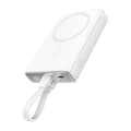 Miniatyrbilde 1 av 3: Joyroom magnetisk powerbank med stativ JR-PBM01, 20W, 10000mA (hvit)