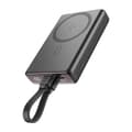 Miniatyrbillede 3 af 3: Joyroom magnetisk powerbank med stativ JR-PBM01, 20W, 10000mA (sort)