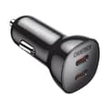 Miniatyrbillede 1 af 5: Biloplader Choetech TC0008 40W 2x USB-C