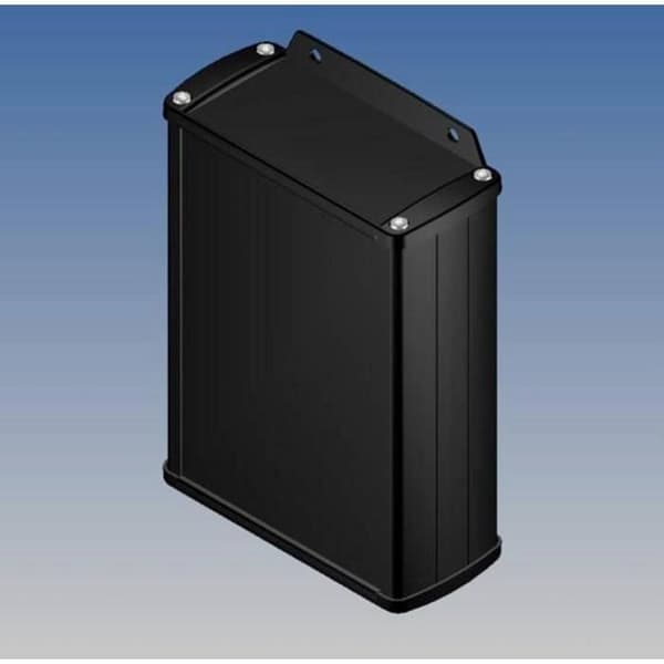 Universellt hölje - TEKO - TEKAM 32-E.9 - Anodiserad aluminium - Svart zink - IP-65