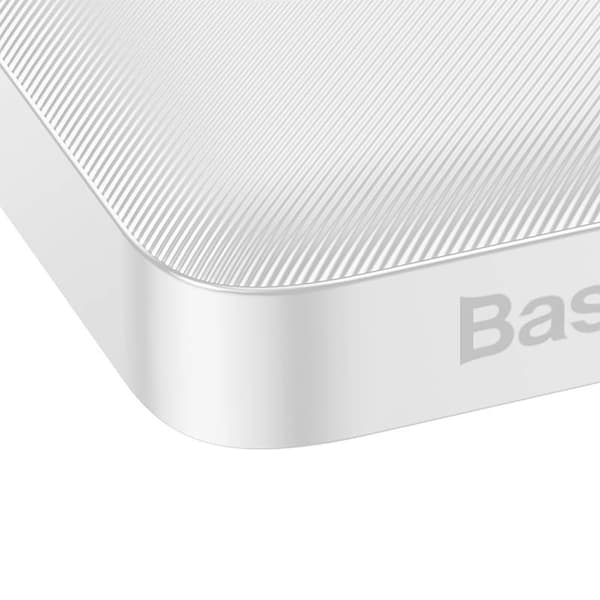 Powerbank Baseus Bipow 10000mAh, 20W (hvit)
