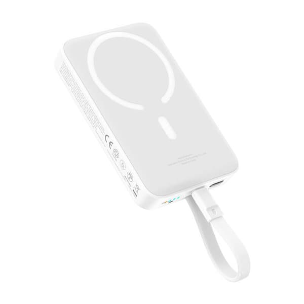 Baseus Mini 10000mAh 30W Magnetic Powerbank (hvit) Bayern Edition