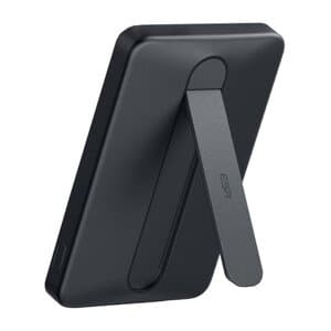 ESR Qi2 MagSlim 5000 mAh magnetisk powerbank med stativ (sort)