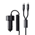 Miniatyrbilde 3 av 6: Mcdodo CC-0370 billader, USB-C, Lightning, 120W, uttrekkbare kabler