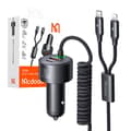 Miniatyrbilde 6 av 6: Mcdodo CC-0370 billader, USB-C, Lightning, 120W, uttrekkbare kabler