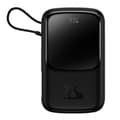 Miniatyrbillede 2 af 9: Powerbank Baseus Qpow PRO med kabel, 10000mAh, 22,5W (sort)