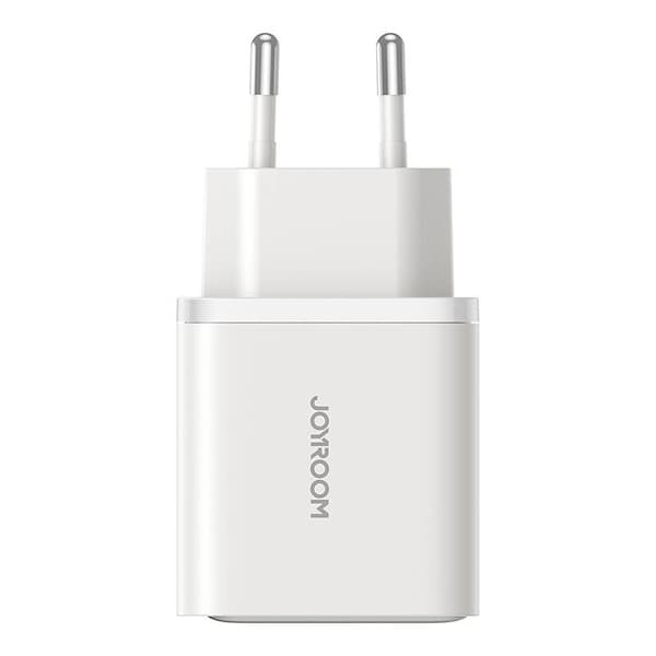 Joyroom TCF15 Dual-Port (A+C) 30W strömladdare (vit)