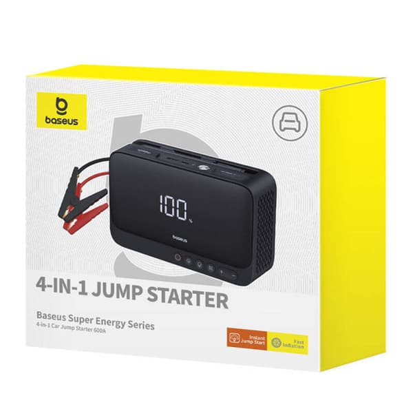 Powerbank/Car Jump Starter Baseus Super Energy, 600A (svart)