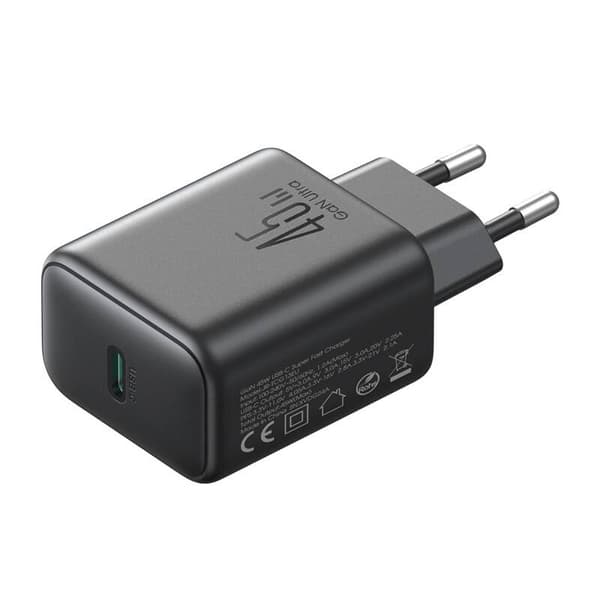 Joyroom lader JR-TCG13 45W GaN svart (EU)
