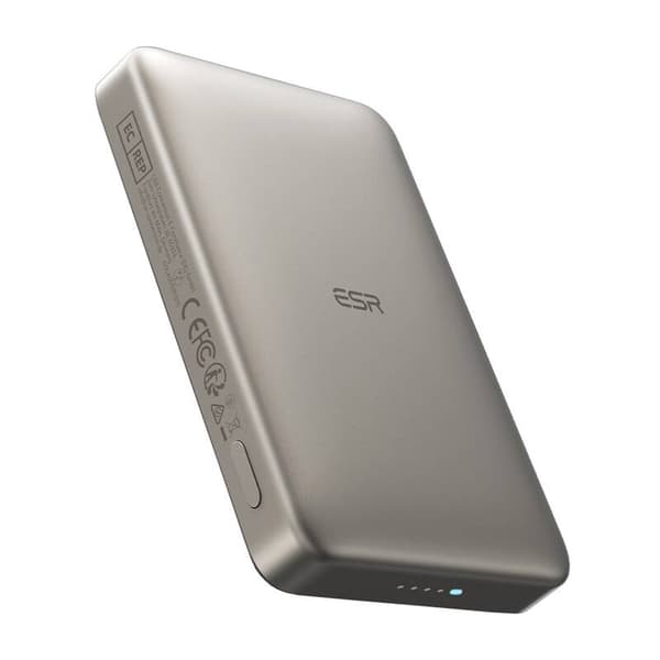 ESR Qi2 MagSlim 10000 mAh magnetisk powerbank (sand)