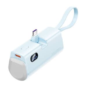 Powerbank Vention LED-skærm 4800mAh 22,5W FHQL0 (blå)