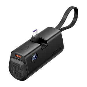 Powerbank Vention LED-skjerm 4800mAh 22,5W FHQB0 (svart)
