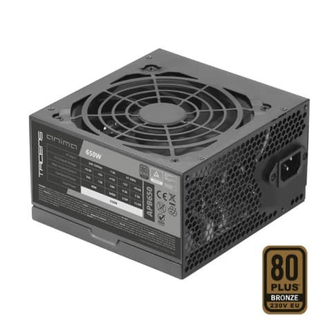 Tacens Anima APB650 strømforsyning 650 W 24-bens ATX ATX Sort