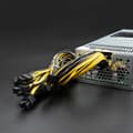 Miniatyrbillede 2 af 2: Qoltec 50177 PCI-E strømforsyning Smart 1600W | 80 Plus Gold - Data mining