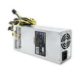 Miniatyrbillede 1 af 2: Qoltec 50177 PCI-E strømforsyning Smart 1600W | 80 Plus Gold - Data mining