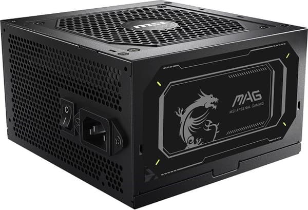 MSI MAG A850GL 850W PCIE5 II 80+ Gold Nätaggregat (306-7ZP8D11-CE0)