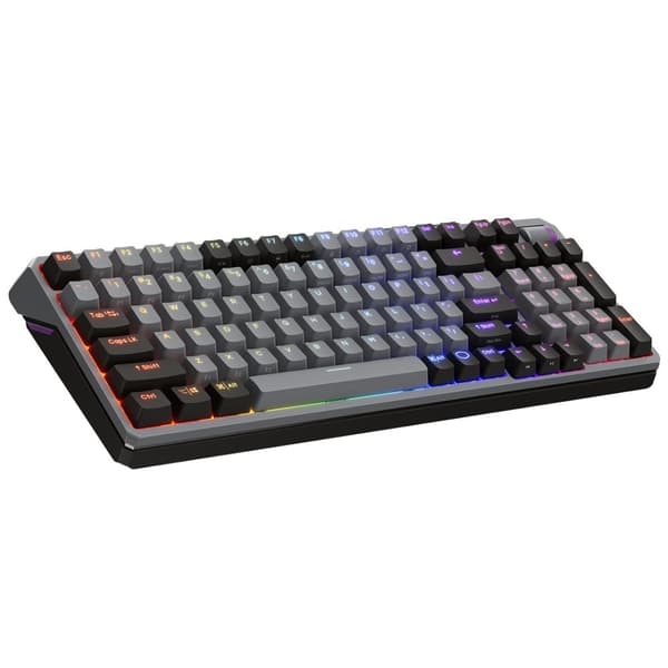 COOLER MASTER MK770 -NÄPPÄIMISTÖ/Tiiviste/Mustaharmaa/Box V2 Punainen/US