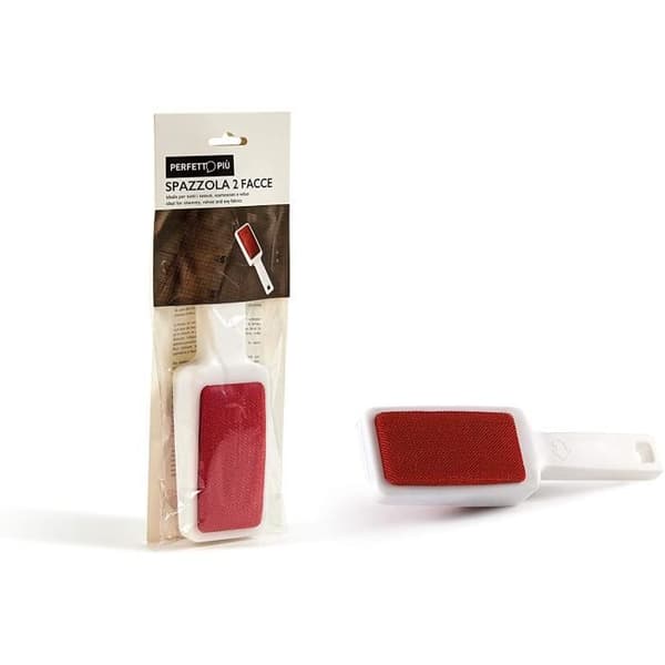 Perfetto Più Perfect Plus 2-sidig sammetsborste, plast, is, 23,0 x 6,5 x 4,0 cm - 0124
