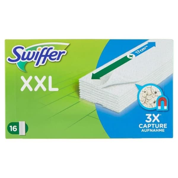 Swiffer - XXL - Paket med 16 Damsugar för Mopp - 5413149221789