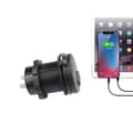 Miniatyrbild 7 av 10: INF Voltmeter Switch Bilmodifiering Enkel QC3.0 Röd