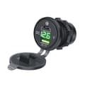 Miniatyrbillede 1 af 5: INF Hurtigopladende biloplader med spændingsdisplay Grøn