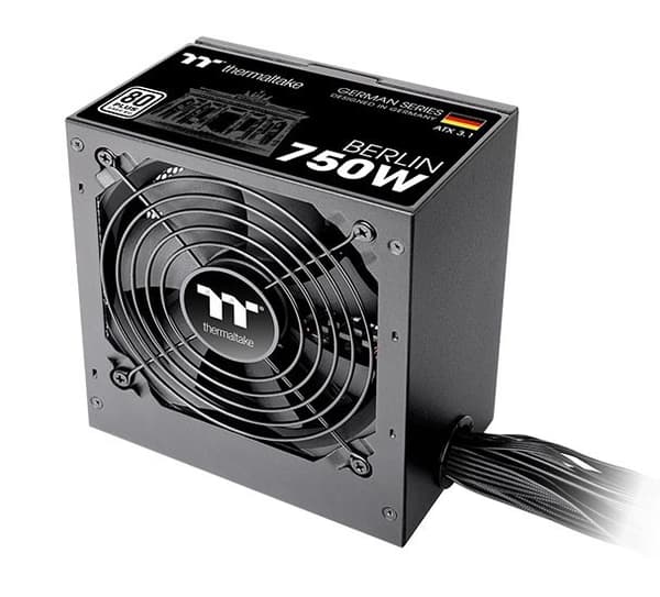 Strømforsyning 750W Thermaltake Berlin ATX3.1 80+ Hvid