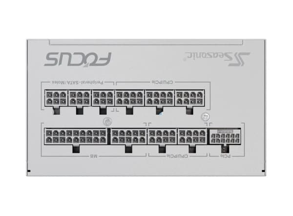 Seasonic Focus GX-850 strømforsyning 850 W 20+4 pin ATX ATX Hvid